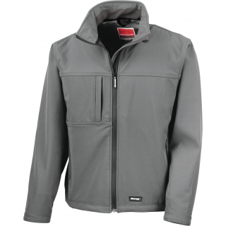 Veste softshell homme R121 - Grey personnalisable - Vue de face