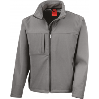 Veste softshell homme R121 - Workguard Grey personnalisable - Vue de face