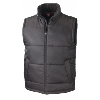 Bodywarmer Core R208X - Black personnalisable - Vue de face