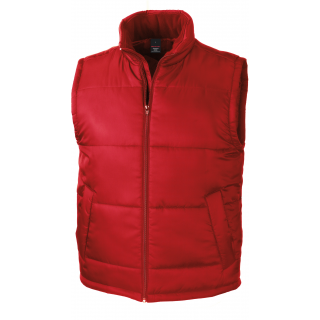Bodywarmer Core R208X - Red personnalisable - Vue de face
