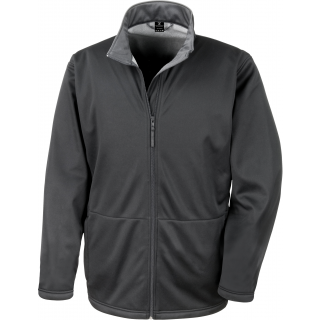 Veste softshell R209X - Black personnalisable - Vue de face