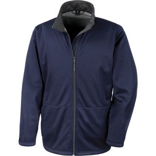Veste softshell R209X - Navy personnalisable - Vue de face