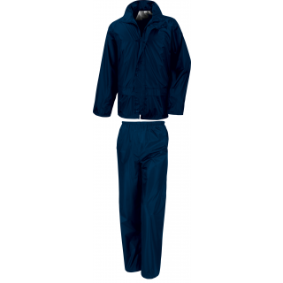 Ensemble de pluie R225X - Navy personnalisable - Vue de face