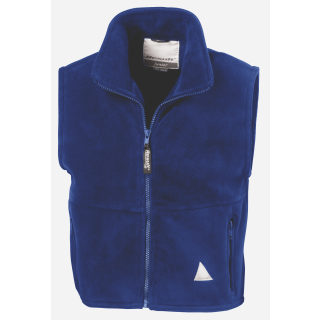 Bodywarmer enfant Polartherm™ R37J - Royal Blue personnalisable - Vue de face