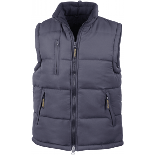 Bodywarmer doublé R88 - Navy personnalisable - Vue de face