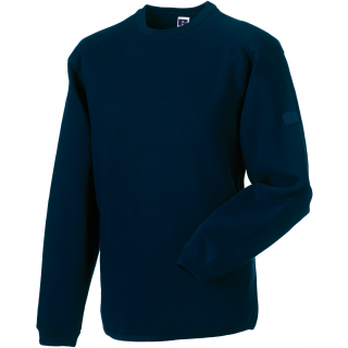Sweat-shirt Heavy Duty col rond RU013M - French Navy personnalisable - Vue de face