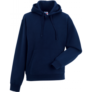 Sweat-shirt capuche Authentic homme RU265M - French Navy personnalisable - Vue de face