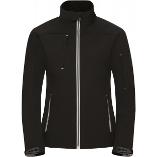 Veste femme Softshell Bionic-Finish® RU410F - Black personnalisable - Vue de face