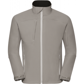 Veste homme Softshell Bionic-Finish® RU410M - Stone personnalisable - Vue de face
