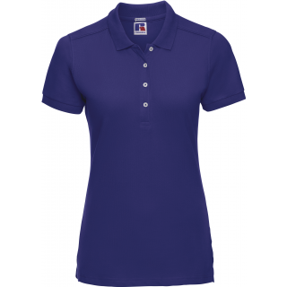 Polo Stretch Femme RU566F - Bright Royal personnalisable - Vue de face