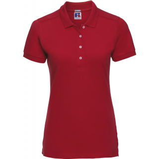 Polo Stretch Femme RU566F - Classic Red personnalisable - Vue de face