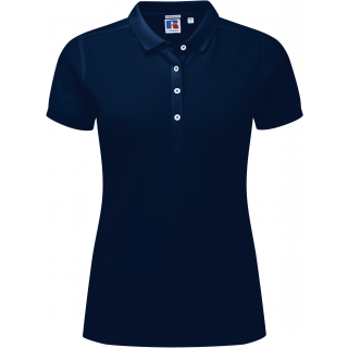 Polo Stretch Femme RU566F - French Navy personnalisable - Vue de face