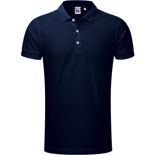 Polo Stretch Homme RU566M - French Navy personnalisable - Vue de face