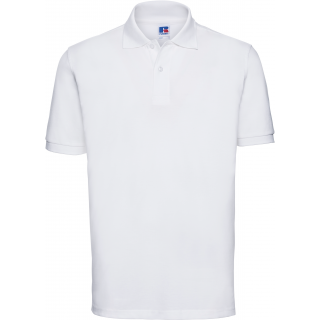 Polo homme Classic RU569M - White personnalisable - Vue de face
