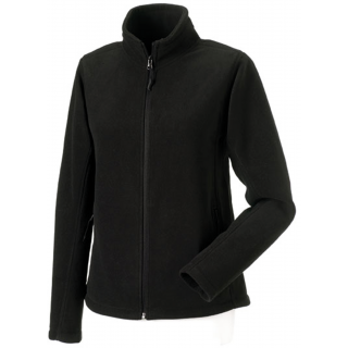 Veste polaire femme RU8700F - Black personnalisable - Vue de face