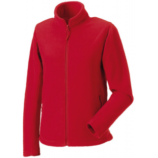 Veste polaire femme RU8700F - Classic Red personnalisable - Vue de face