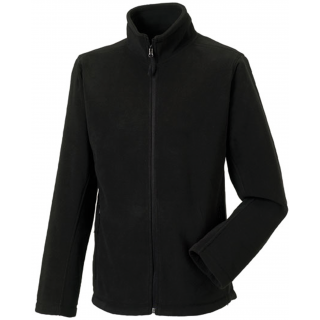Veste polaire homme RU8700M - Black personnalisable - Vue de face