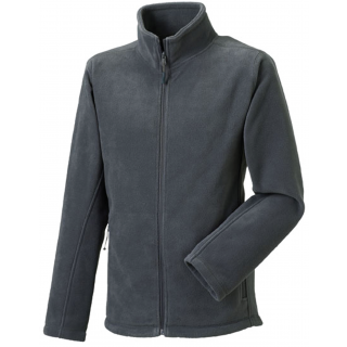 Veste polaire homme RU8700M - Convoy Grey personnalisable - Vue de face
