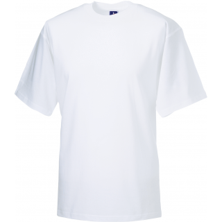 T-shirt Classic RUZT180 - White personnalisable - Vue de face
