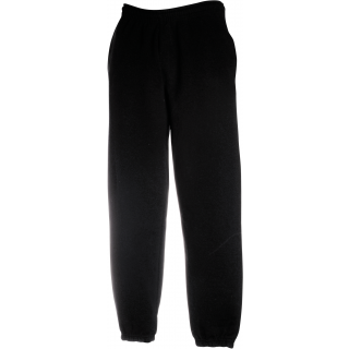 Pantalon de jogging bas élastiqué (64-026-0) SC153C - Black personnalisable - Vue de face