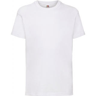 T-shirt enfant Valueweight (61-033-0) SC221B - White personnalisable - Vue de face