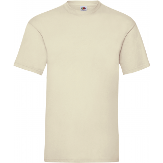 T-shirt homme Valueweight (61-036-0) SC221 - Natural personnalisable - Vue de face