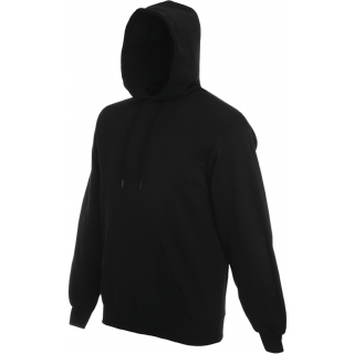 Sweat-shirt capuche Classic (62-208-0) SC244C - Black personnalisable - Vue de face