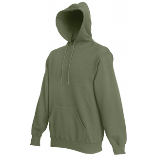 Sweat-shirt capuche Classic (62-208-0) SC244C - Classic Olive personnalisable - Vue de face