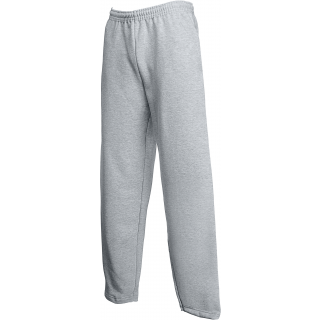 Pantalon de jogging bas droit (64-032-0) SC4024C - Heather Grey personnalisable - Vue de face