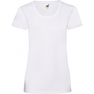 T-shirt femme Valueweight (61-372-0) SC61372 - White personnalisable - Vue de face