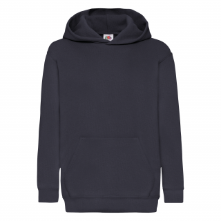 Sweat-shirt enfant capuche Classic (62-043-0) SC62043 - Deep Navy personnalisable - Vue de face