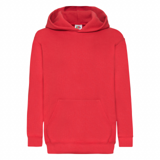 Sweat-shirt enfant capuche Classic (62-043-0) SC62043 - Red personnalisable - Vue de face