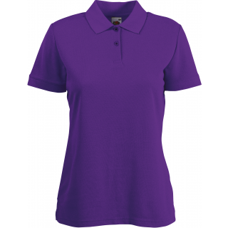 Polo femme 65/35 (63-212-0) SC63212 - Purple personnalisable - Vue de face