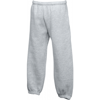 Pantalon de jogging enfant bas elastiqué (64-051-0) SC64051 - Heather Grey personnalisable - Vue de face