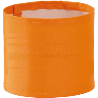 Brassard large à imprimer YHVW066 - Hi Vis Orange personnalisable - Vue de face
