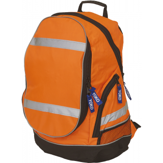 Sac à dos "London" YYK8001 - Orange personnalisable - Vue de face