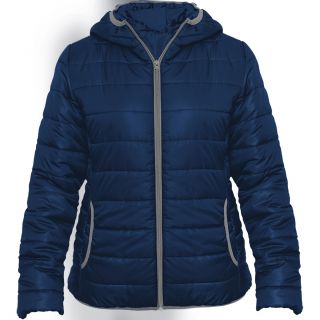 Veste femme matelassée à capuche GROENLANDIA WOMAN marine