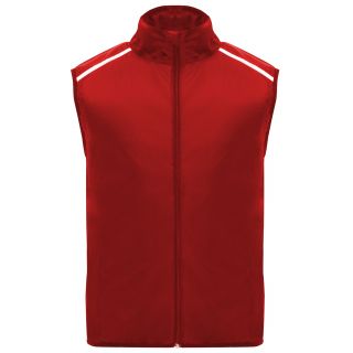 Gilet léger de running JANNU rouge