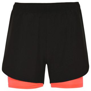 LANUS NOIR/CORAIL FLUO