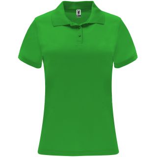 Polo manches courtes MONZHA WOMAN vert fougère
