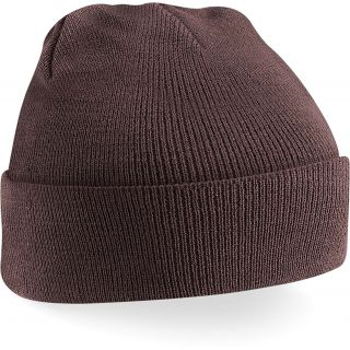 Bonnet original à revers B45 - Chocolate-One Size
