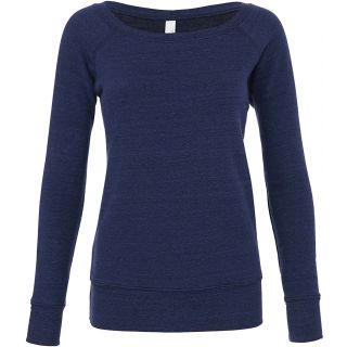 Sweat-shirt femme triblend BE7501 - Navy Triblend