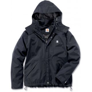 Veste doublée à capuche Shoreline J162 - Black