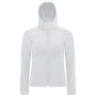 Veste softshell femme capuche JW937 - White