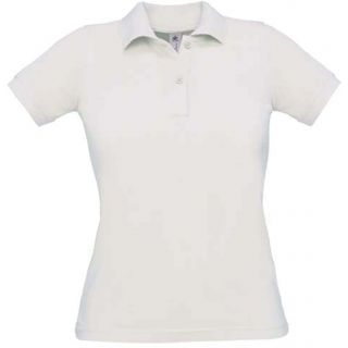 Polo femme manches courtes Safran Pure PW455 - White