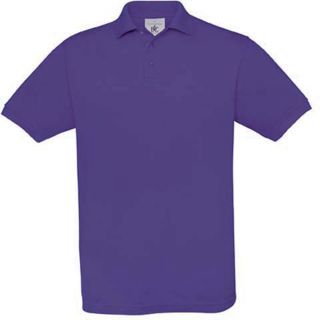 Polo homme manches courtes Safran SAF - Purple