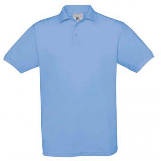 Polo enfant manches courtes Safran SAFE - Sky Blue