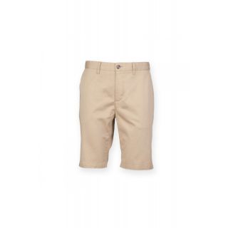 Short homme Chino Stretch FR605 - Stone