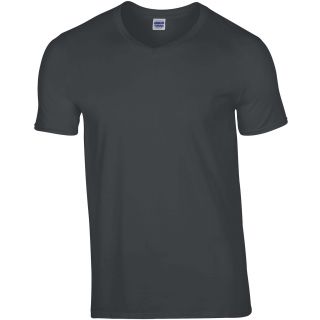 T-shirt Homme Col V Premium GI41V00 - Charcoal