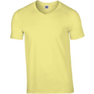 T-shirt Homme Col V Premium GI41V00 - Corn Silk